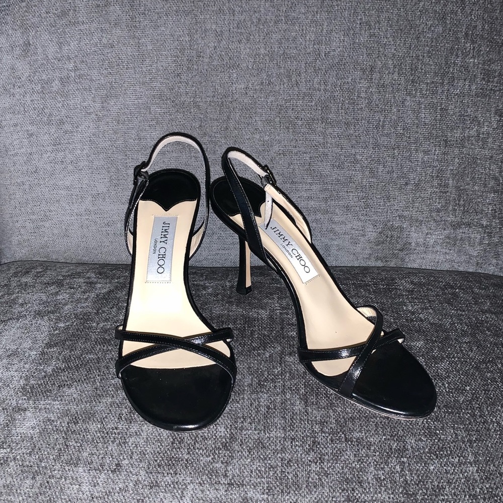 Perfect black Jimmy Choo heels size 37